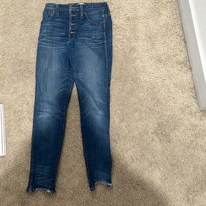 Madewell distressed jeans